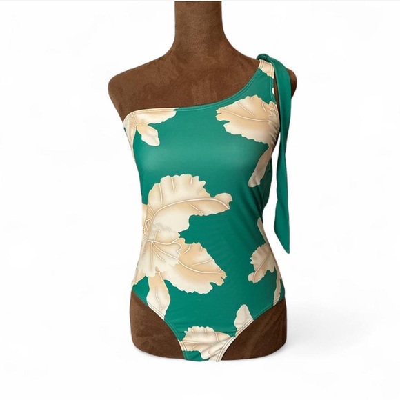 Tropical Floral Swimsuit Size S 🐠 - Picture 1 of 9